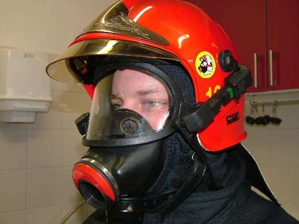 Feuerschutzhaube ist komplett